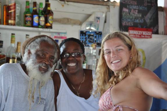 No Lion's Punch, bar de praia em Cockleshell Bay, em St. Kitts, no Caribe